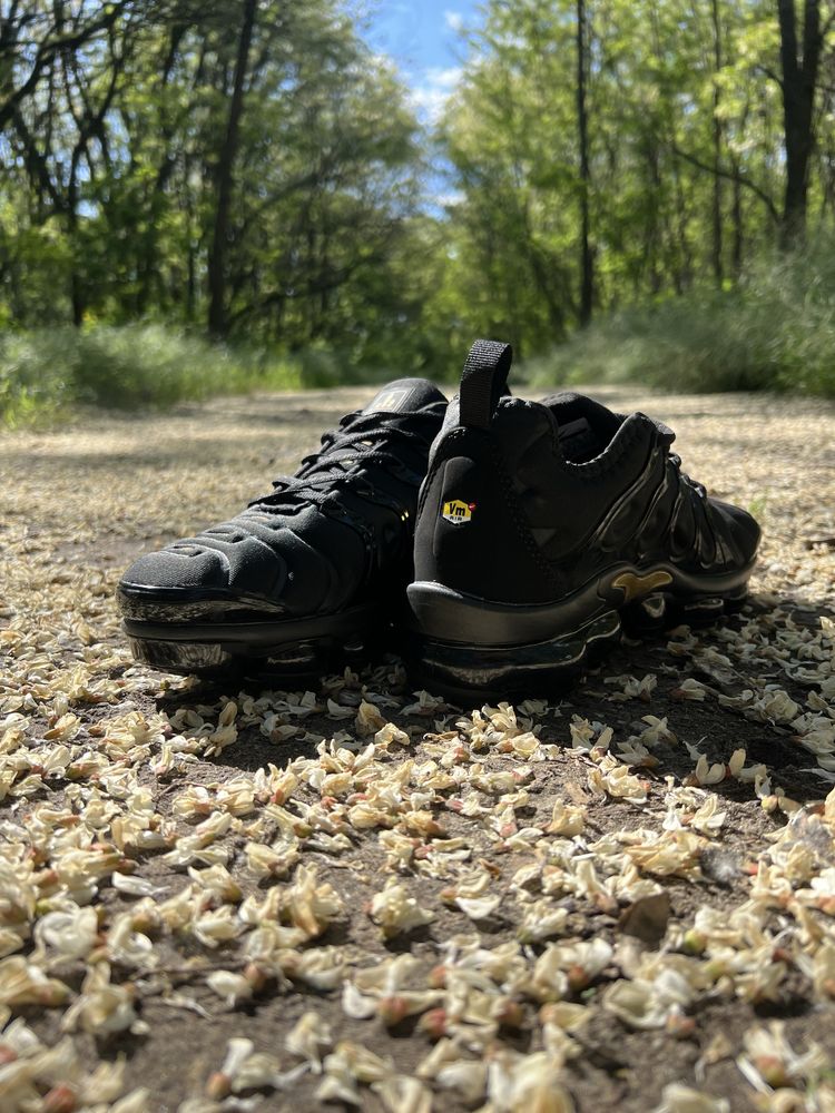 БЕЗ ПЕРЕДОПЛАТИ!!! Кросівки Vapormax Black/Gold