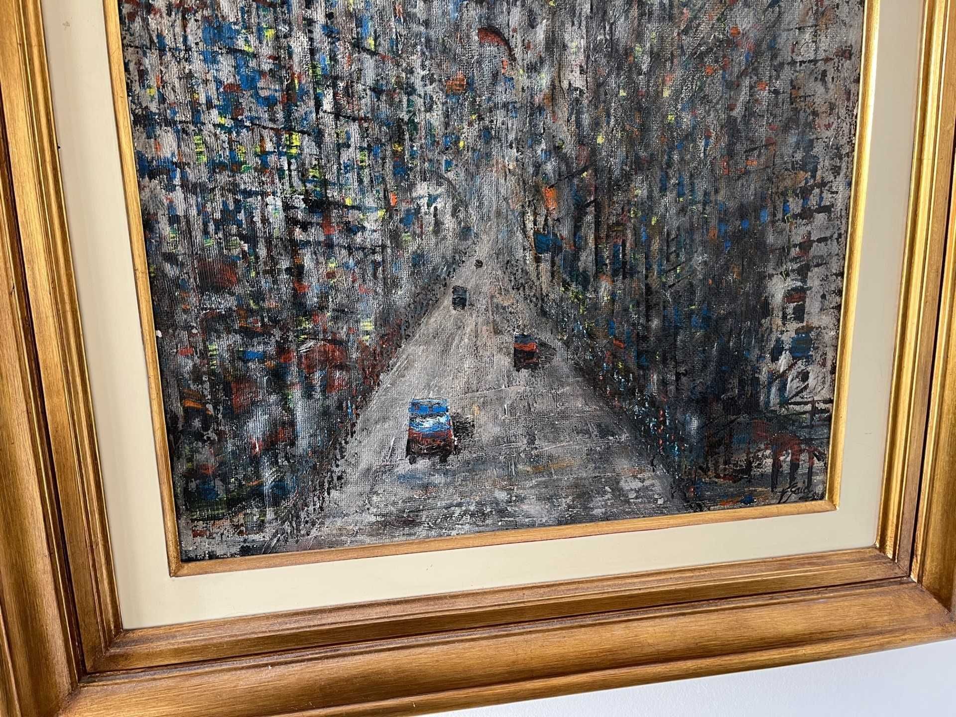 Francisco Gaia, "Rua de Santa Catarina", óleo sobre tela (1991)