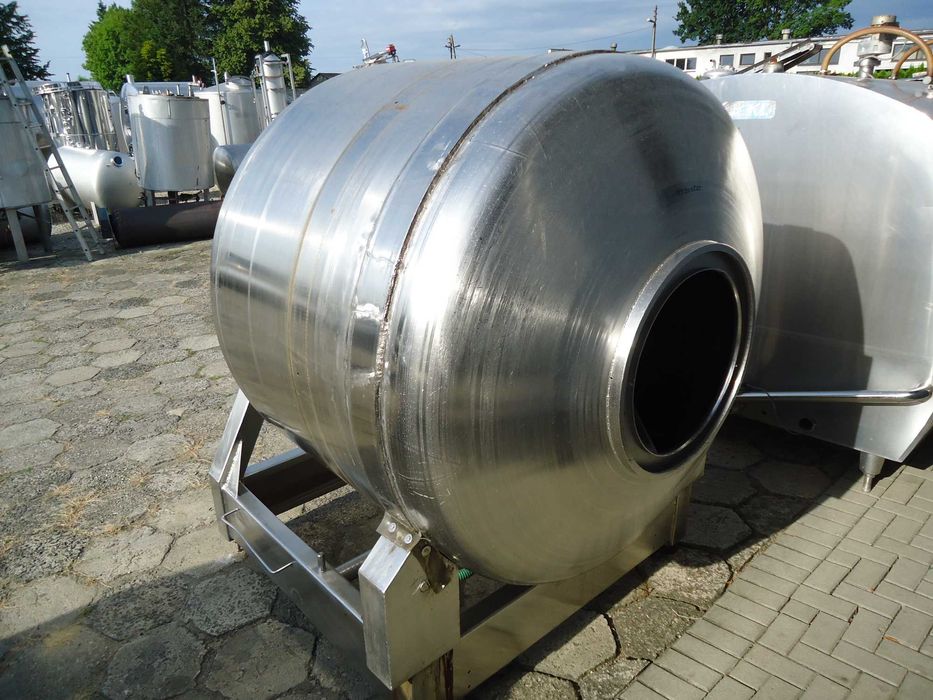 Mieszalnik  nierdzewny 2000L kwasoodporny ścianka  5,2 mm