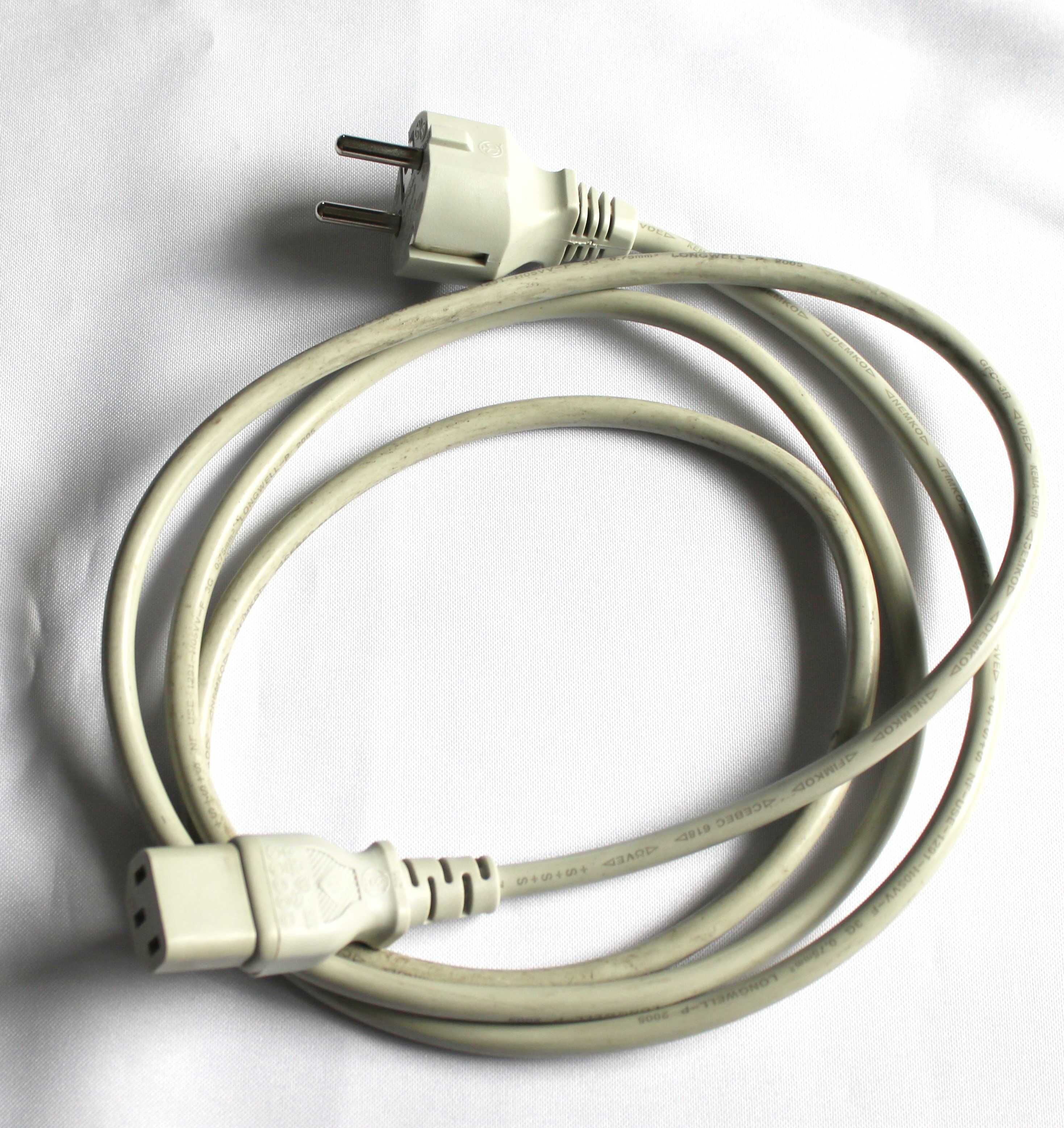 Kabel zasilający 1,8m Longwell.