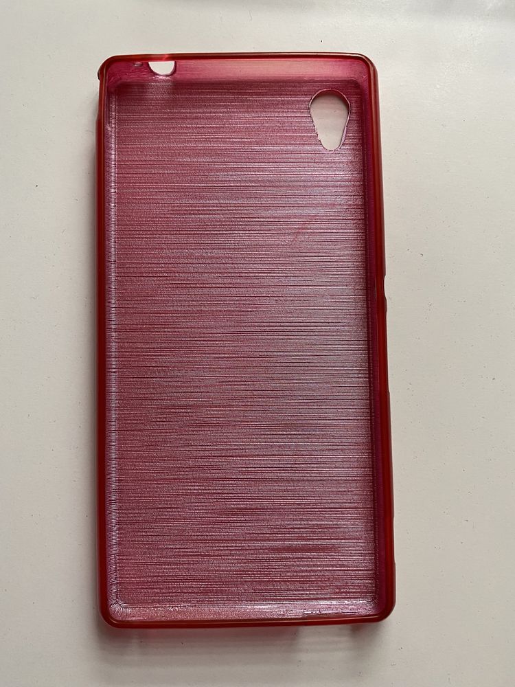 Różowe etui obudowa na telefon Sony Xperia M4 Aqua
