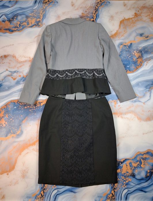 Классический женский костюм Petro Soroka с юбкой деловой Zara