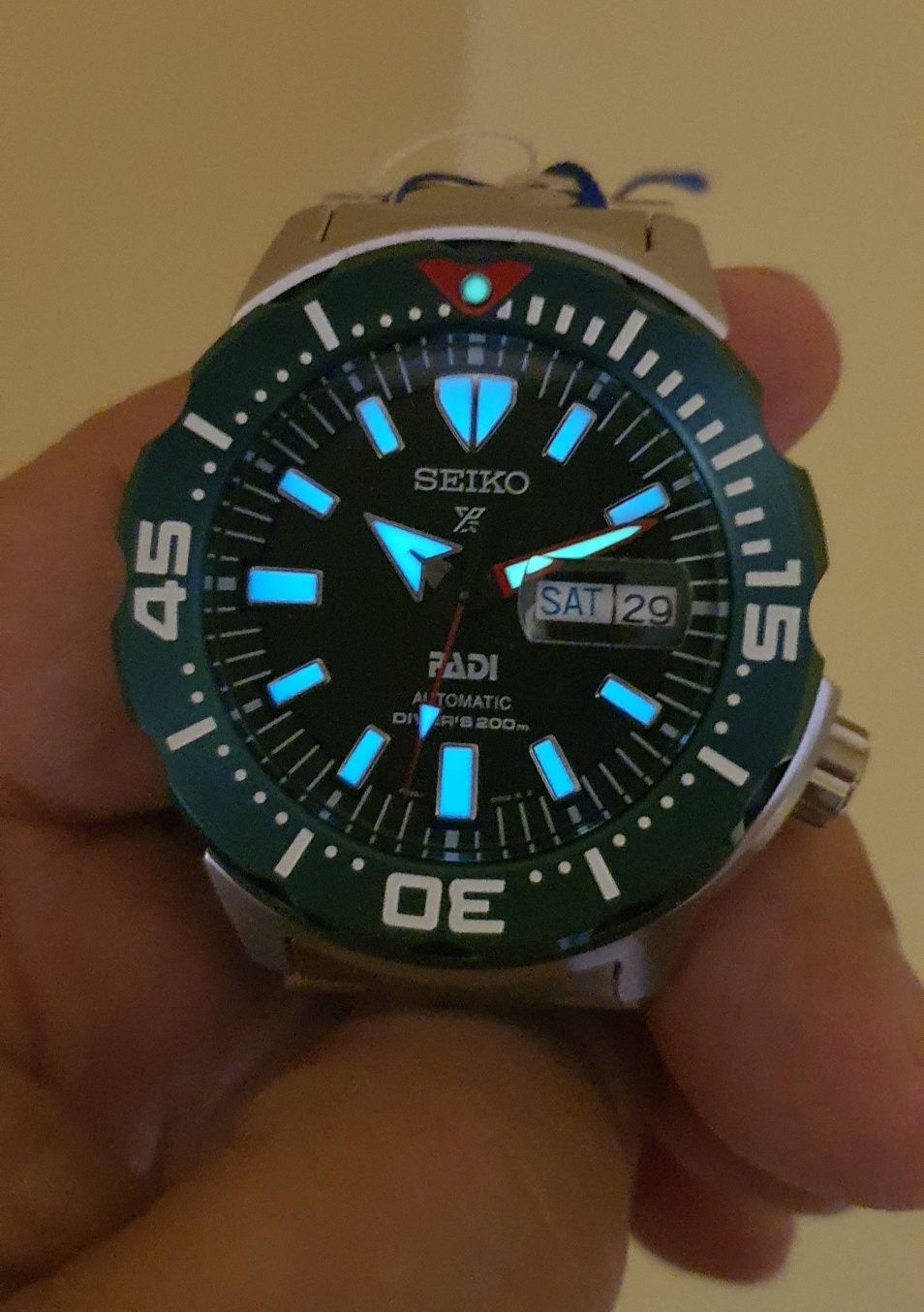 Zegarek Seiko Monster PADI SRPE27K1