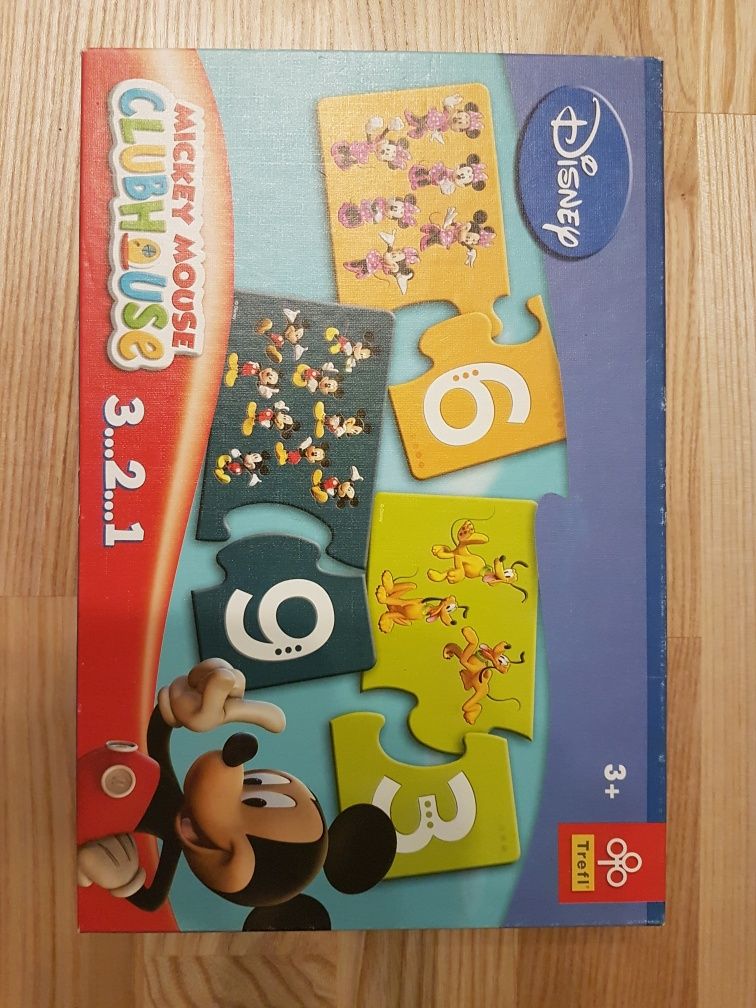 Gra układanka puzzle Disney Mickey