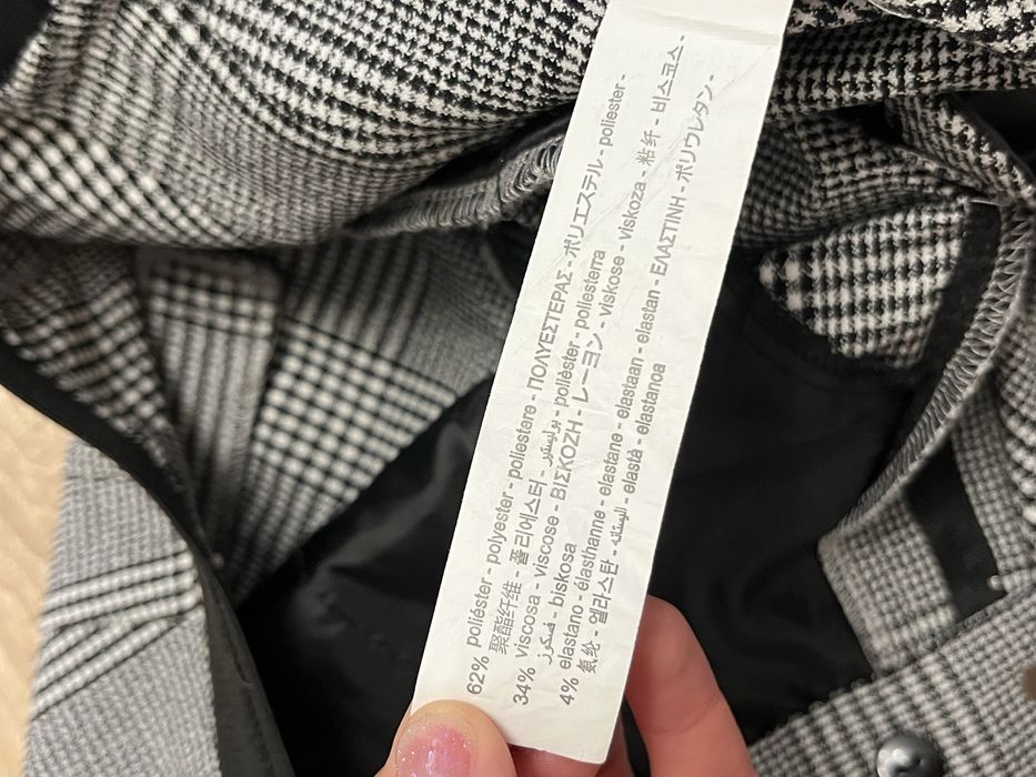 Брюки Zara в клітинку