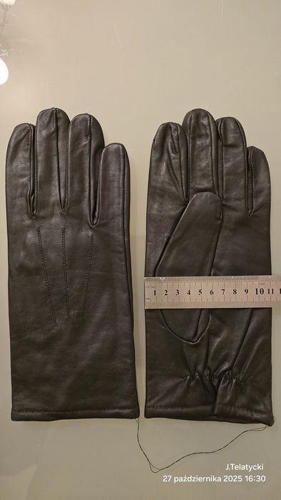 Rękawiczki skórzane Męskie zimowe