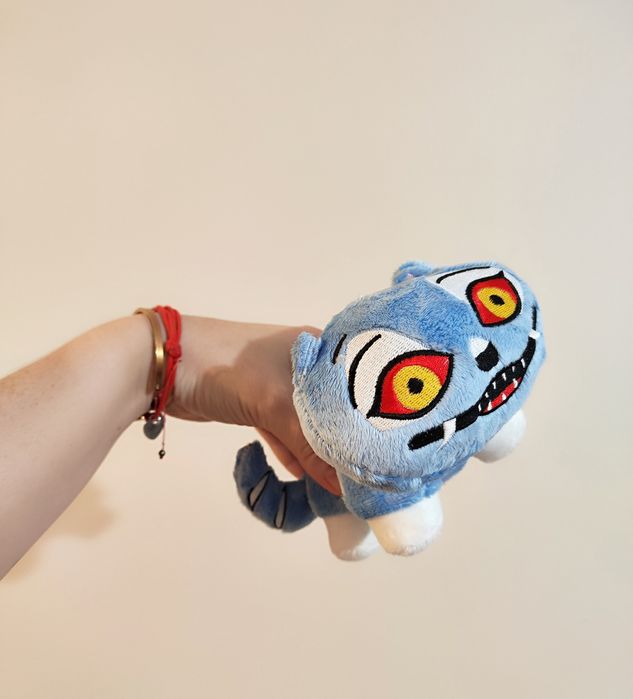 Pluszak zabawka kpop demon hunters kot Jinu niebieski nowy