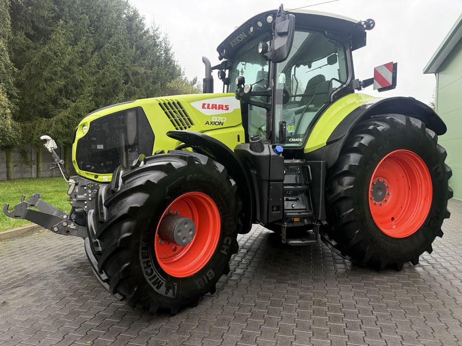 Claas Axion 870 z 2021r s10 import niemcy.