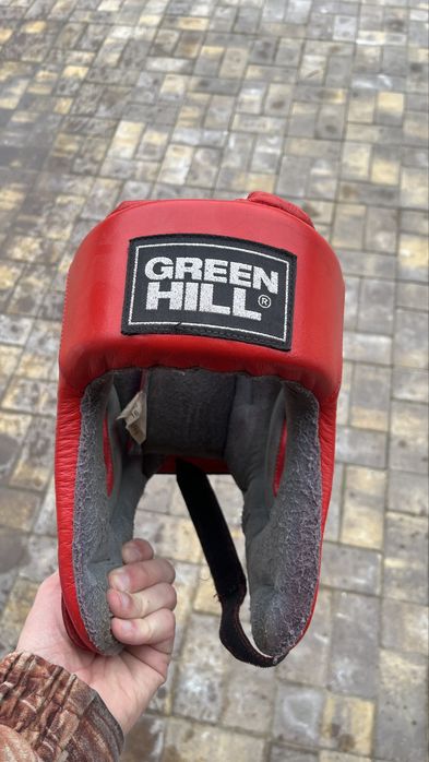 Шлем Green Hill червоний