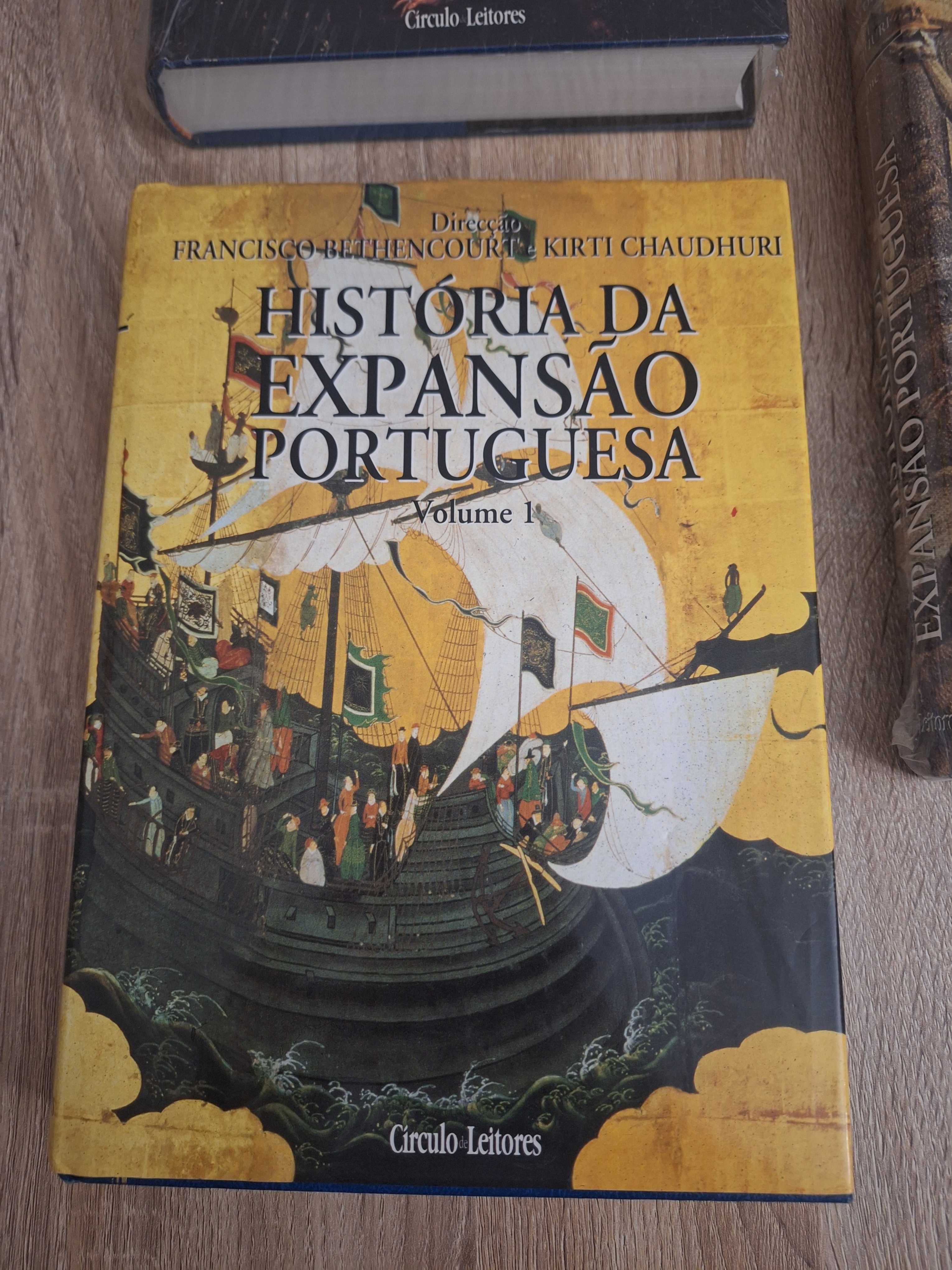 Coleção Completa de 5 Volumes: História da Expansão Portuguesa