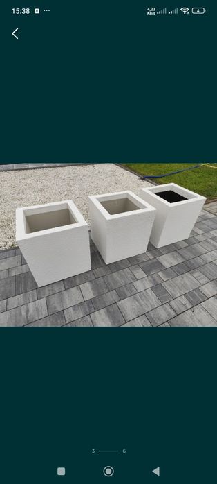 Doniczki ogrodowe - Nowoczesne Ultra lekkie