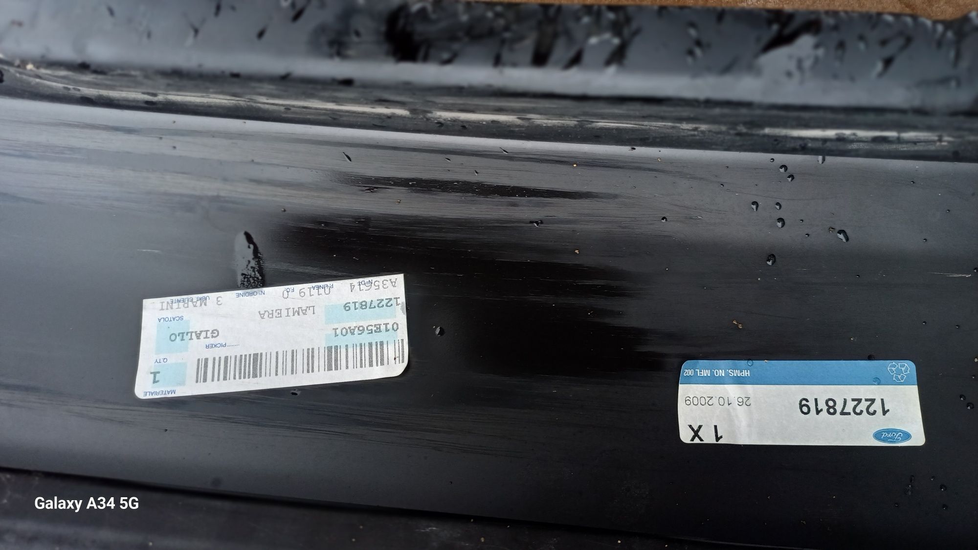 Błotnik tył prawy poszycie ford fusion 02-13