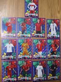 Karty piłkarskie Euro 2024 Topps - purple sapphire paralels