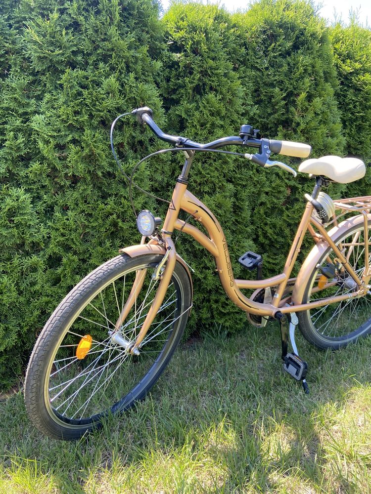 Złoty rower miejski Vellberg