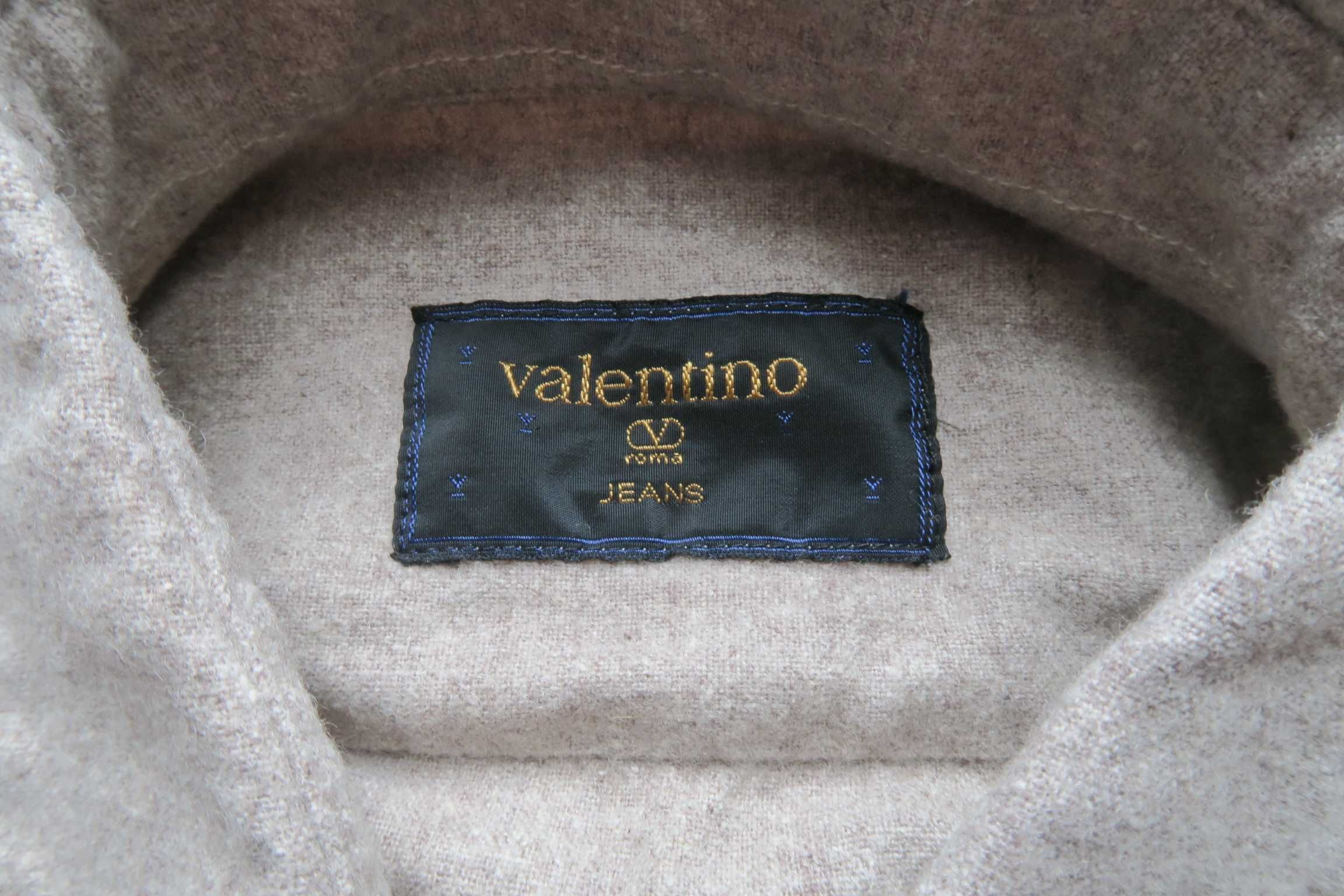 Valentino koszula flanelowa vintage XL