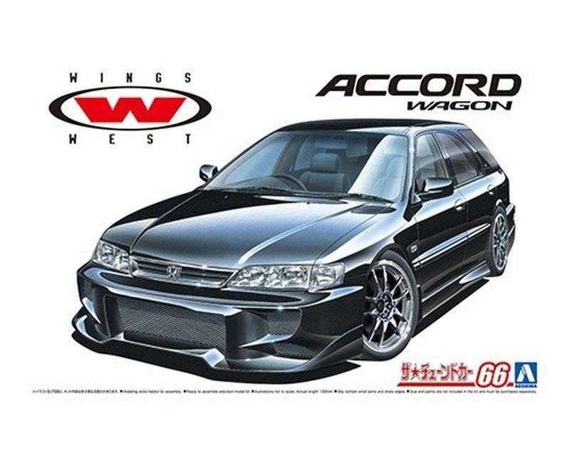 Aoshima 05803 TC#66 Wingswest CF2 Accord Wagon '96 (Honda) 1/24 model