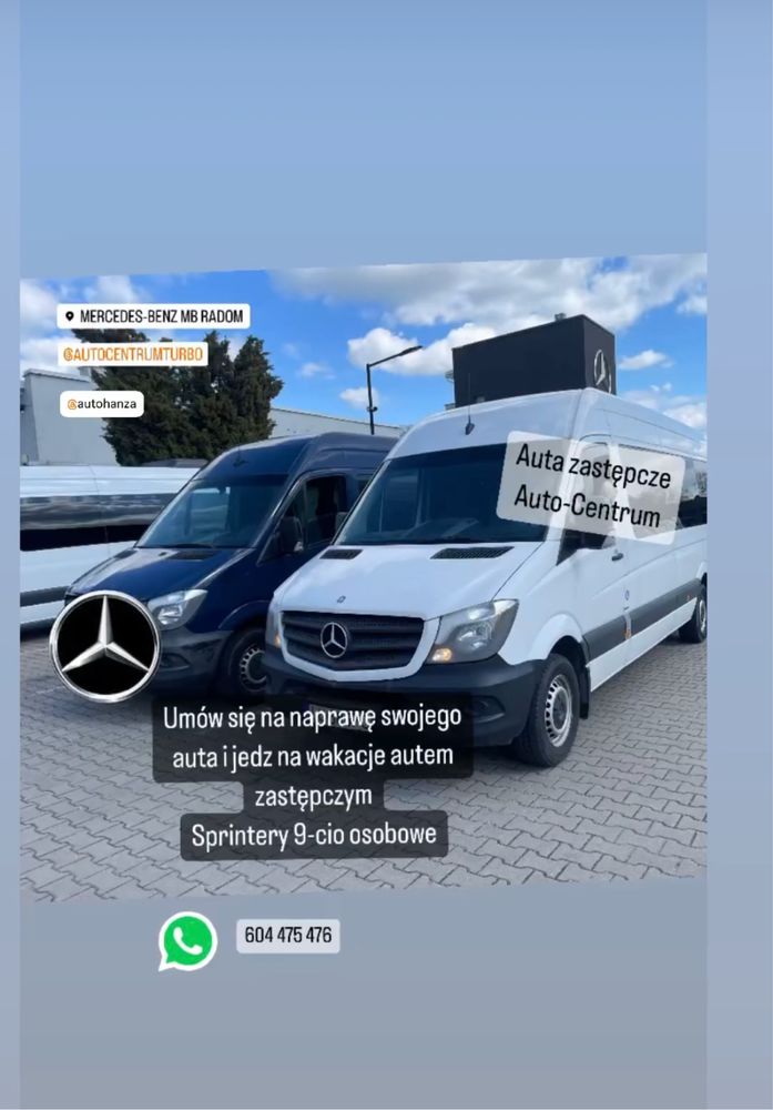 Wynajem busów 9-cio osobowy
