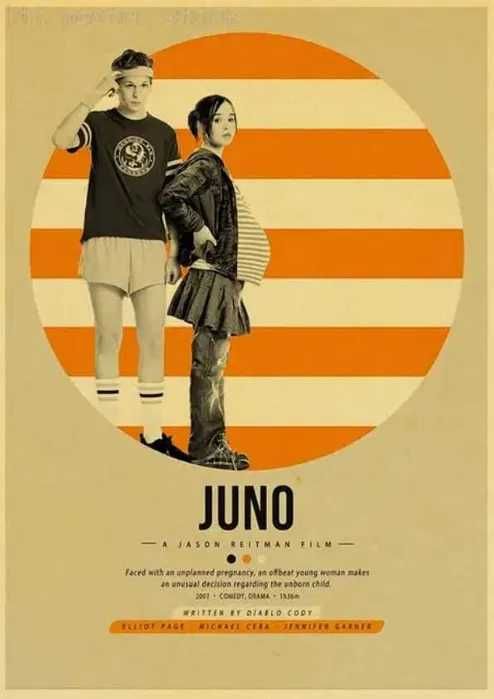 3 x plakat filmowy bękarty juno superbad
