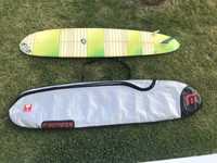 Longboard Lufi 9.1 Bagé com fins FCS + Saco Madness