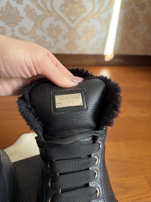 Шкіряні кеди Philip Plein,оригінал