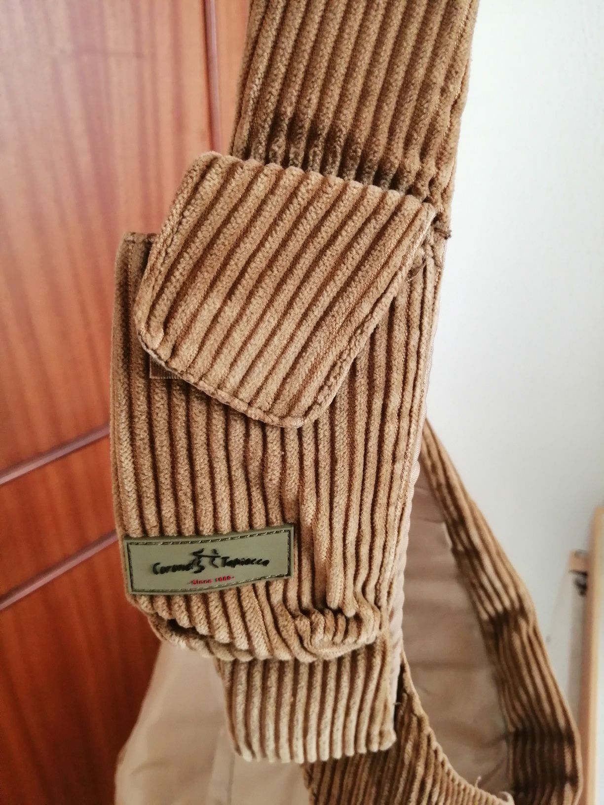 Mochila bombazine castanho