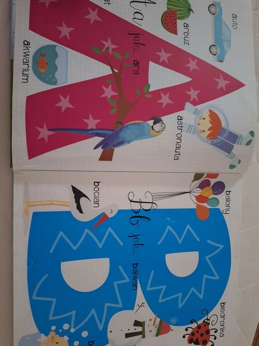 Wielka księga malucha słowniczek literki cyferki