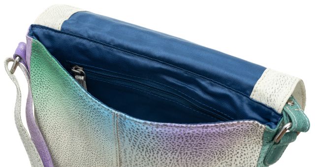 piękna torebka folk ręcznie malowana skóra handmade