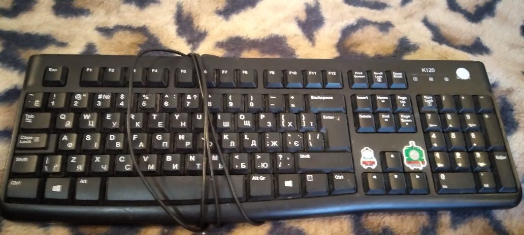 Клавиатура Logitech Keyboard K120 Black