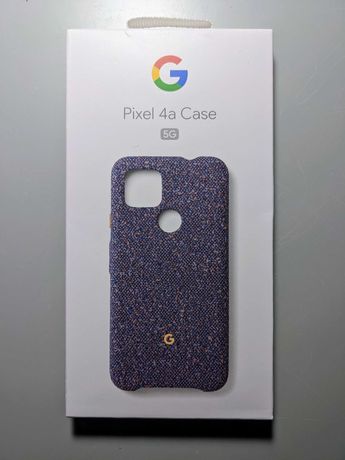 Чехол Pixel 4a 5G Fabric Case Blue Confetti OPEN BOX