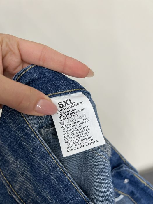 5хл батал джинси палаццо широкі батал великий стрейчеві 58 розмір 60