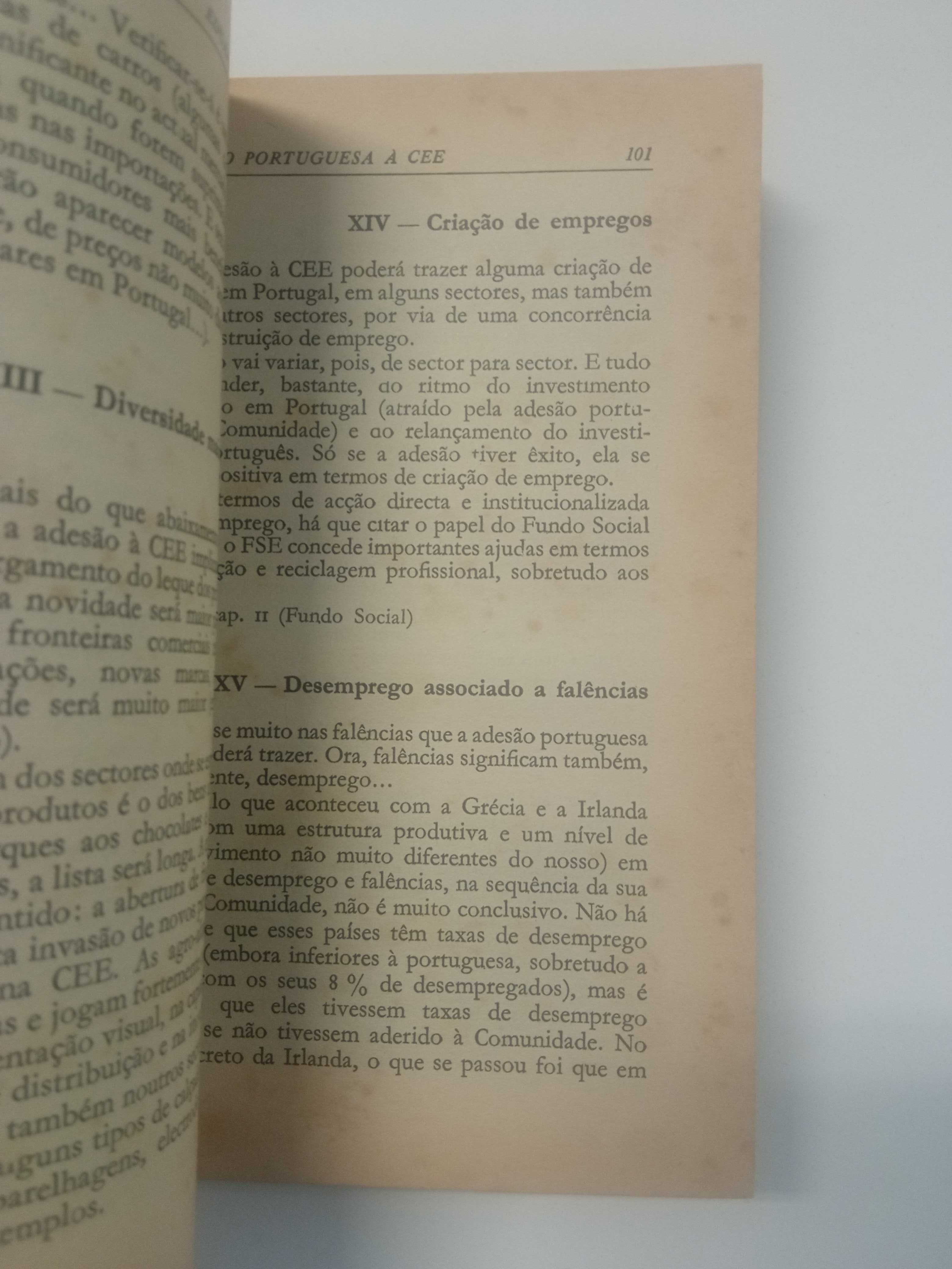 A adesão Portuguesa à CEE, de Eduardo J. Costa Reizinho