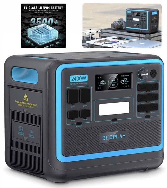 Зарядні станції EcoPlay P2400 ecoflow екофлов