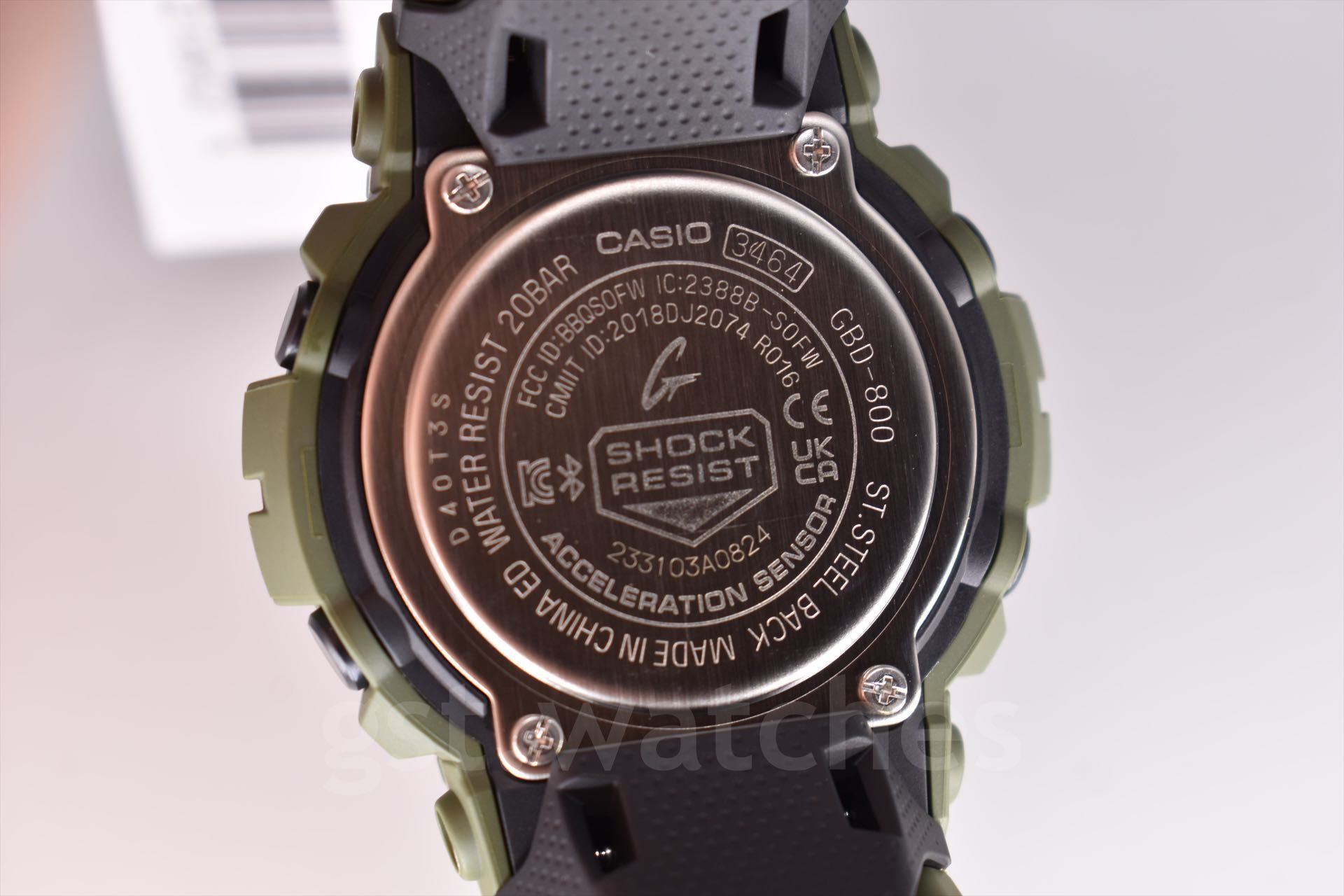 Casio G-Shock GBD-800UC-3ER NEW ORIGINAL | Bluetooth | Step-tracker