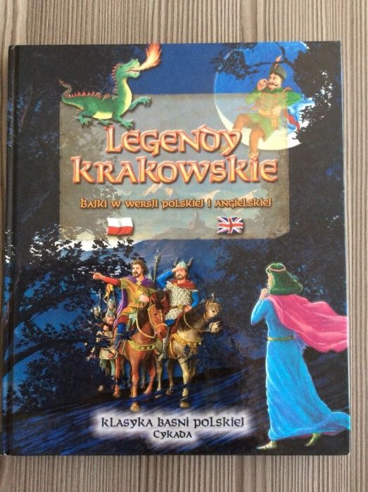 Legendy krakowskie w wersji polskiej i angielskiej