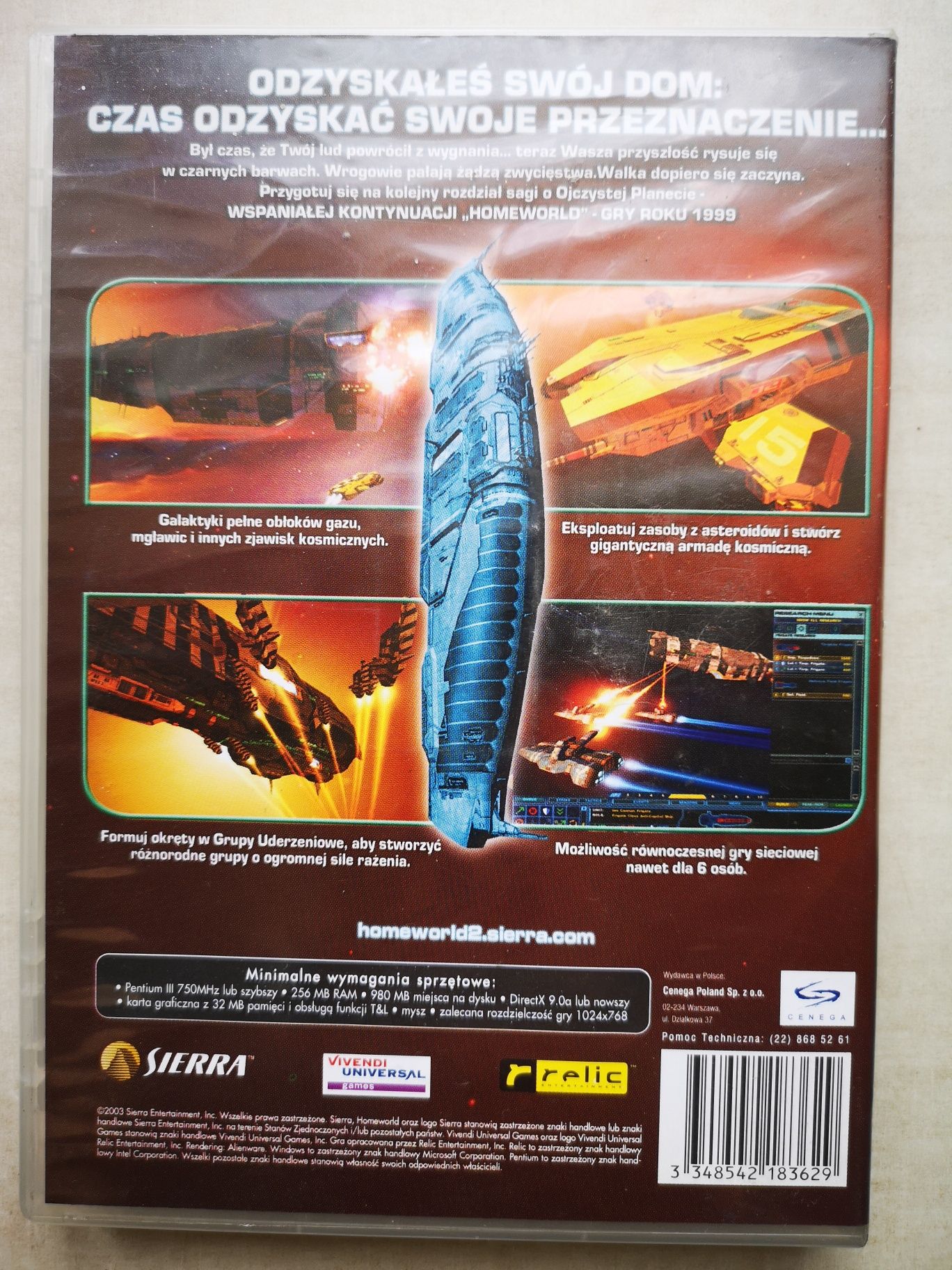 Gra HomeWorld 2 na PC Cd Rom