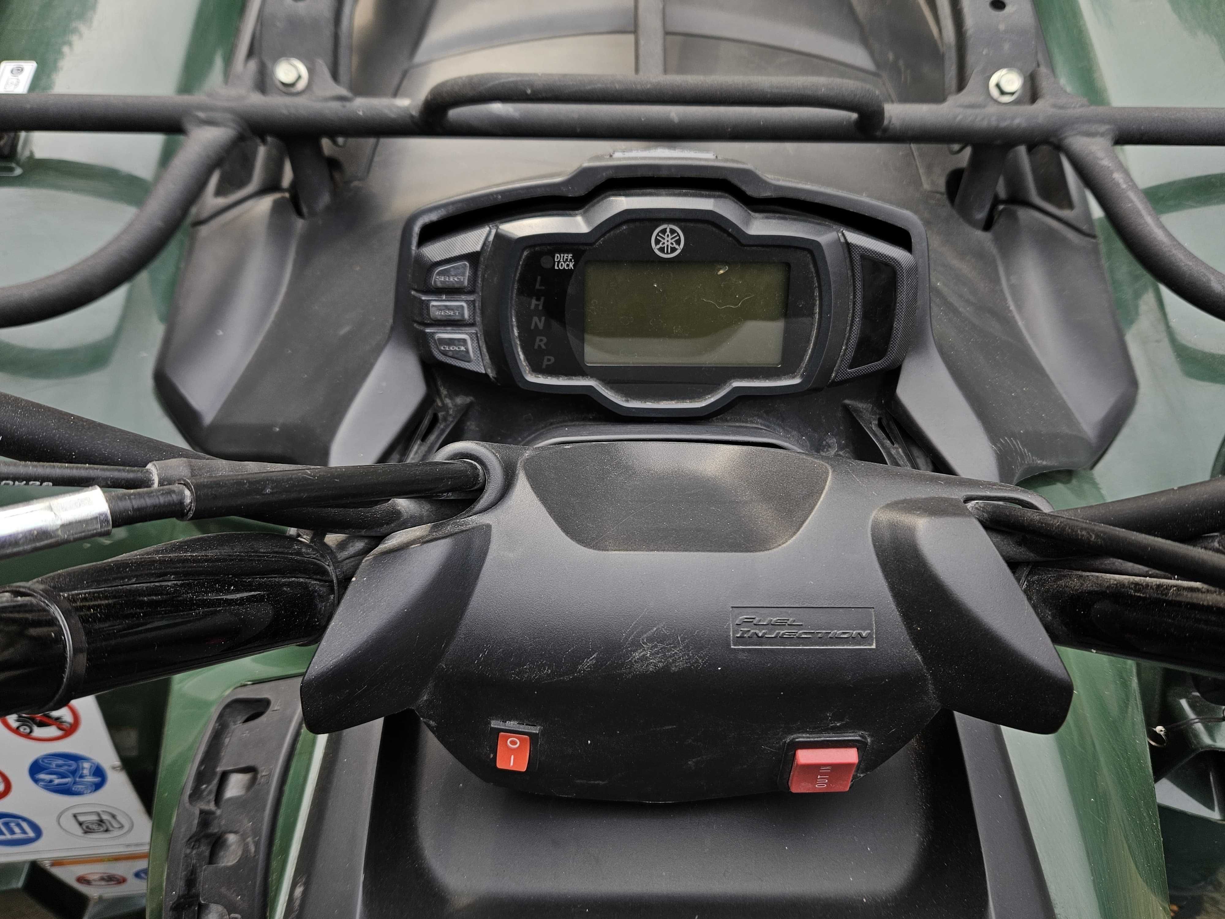 Yamaha Grizzly 2011 w wyciągarką