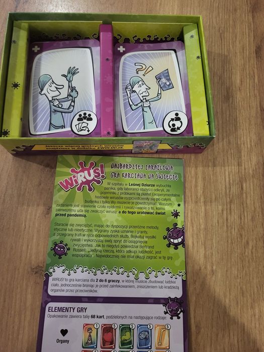 Gra karciana wirus,muduko