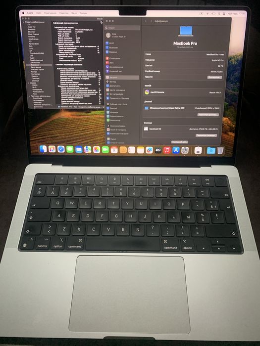 Apple Macbook Pro 14.2 M1 pro 10/14/32 gb/512ssd