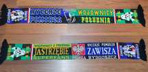 Szalik Zawisza Bydgoszcz, GKS Jastrzębie,  ŁKS Łódz, GKS Tychy