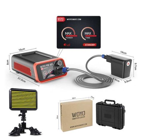 Woyo 009 Aluminium Hotbox PDR Indukcja Wgnieceń gradobicie Grad Dołki