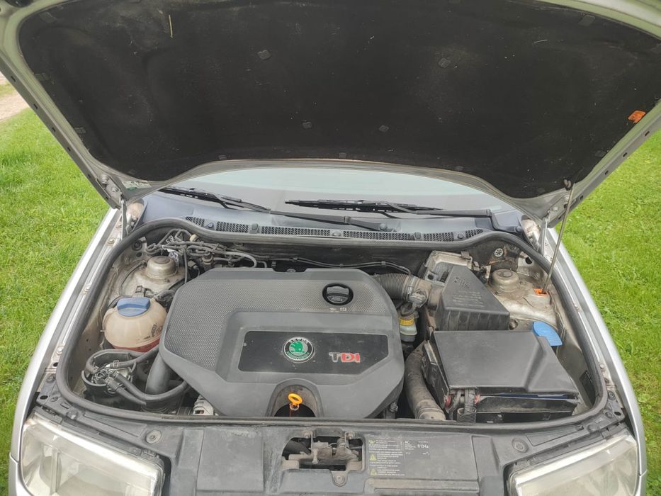 Skoda Fabia 1.9 TDI 101KM Hak 2001 2kpl kół