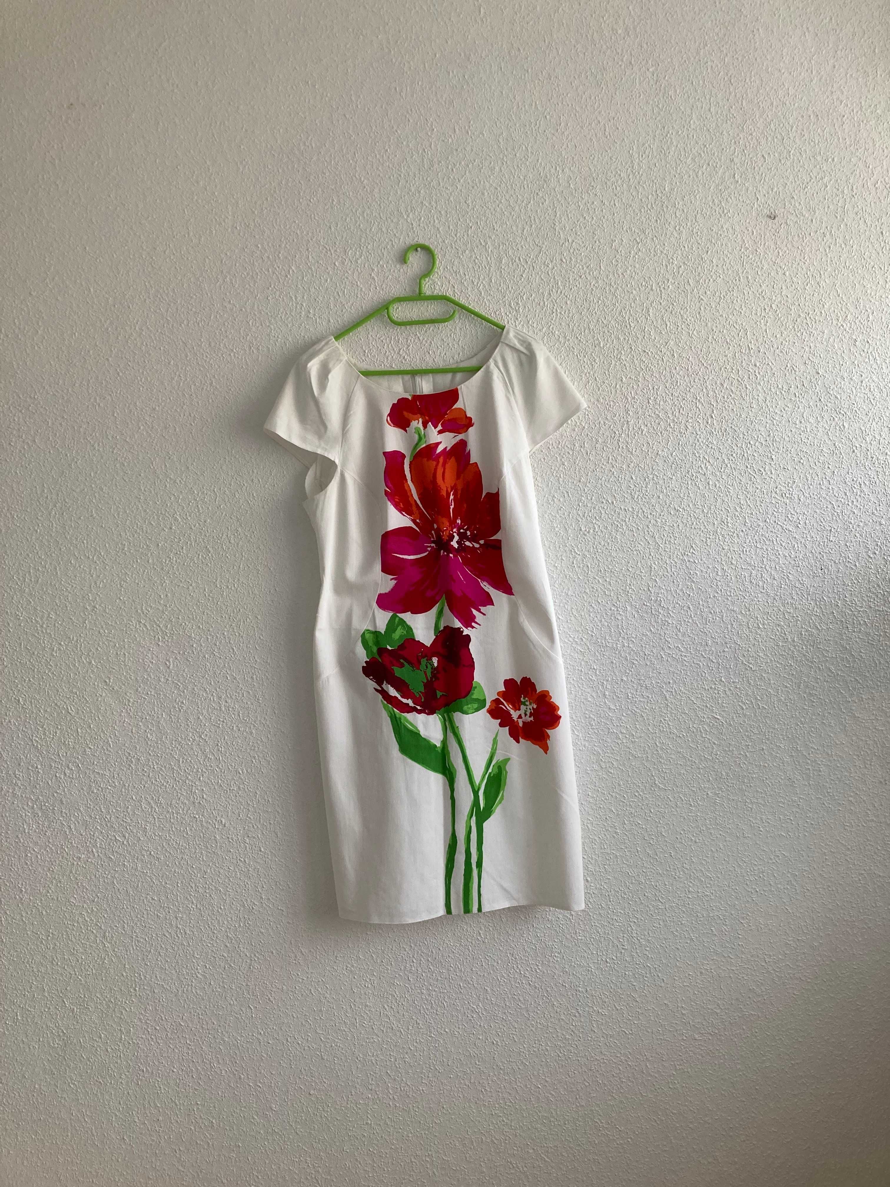 sukienka na lato z bawełny roz, 40