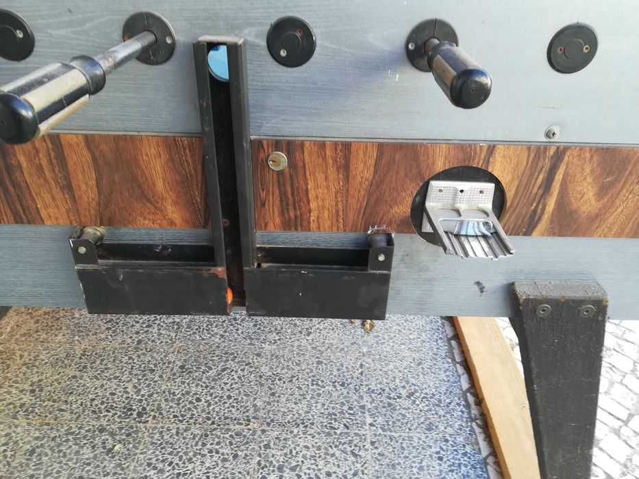 matraquilhos vidro de proteção moedeiro e  sistema anti roubo de bolas