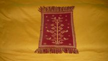 Bieżnik kilim 55 x 37 cm cepelia kilimek dwuosnowowy stary