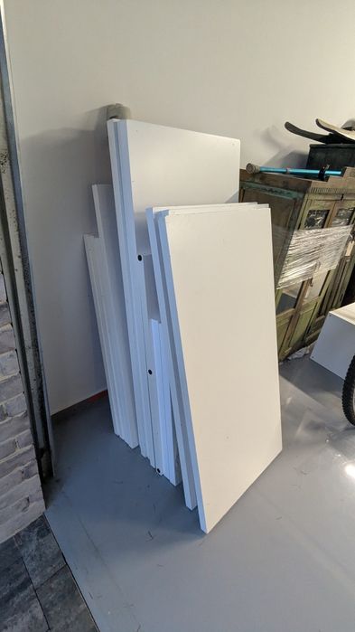 Blat biurka IKEA LAGKAPTEN 120x60 100x60 140x60 biały blaty