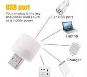 Luz LED USB - Pc - Carro - Powerbank - Carregador

Esta luz LED USB é