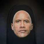 Maska Dwane Johnson The Rock Siatka Przebranie Kostium Czapka NOWA