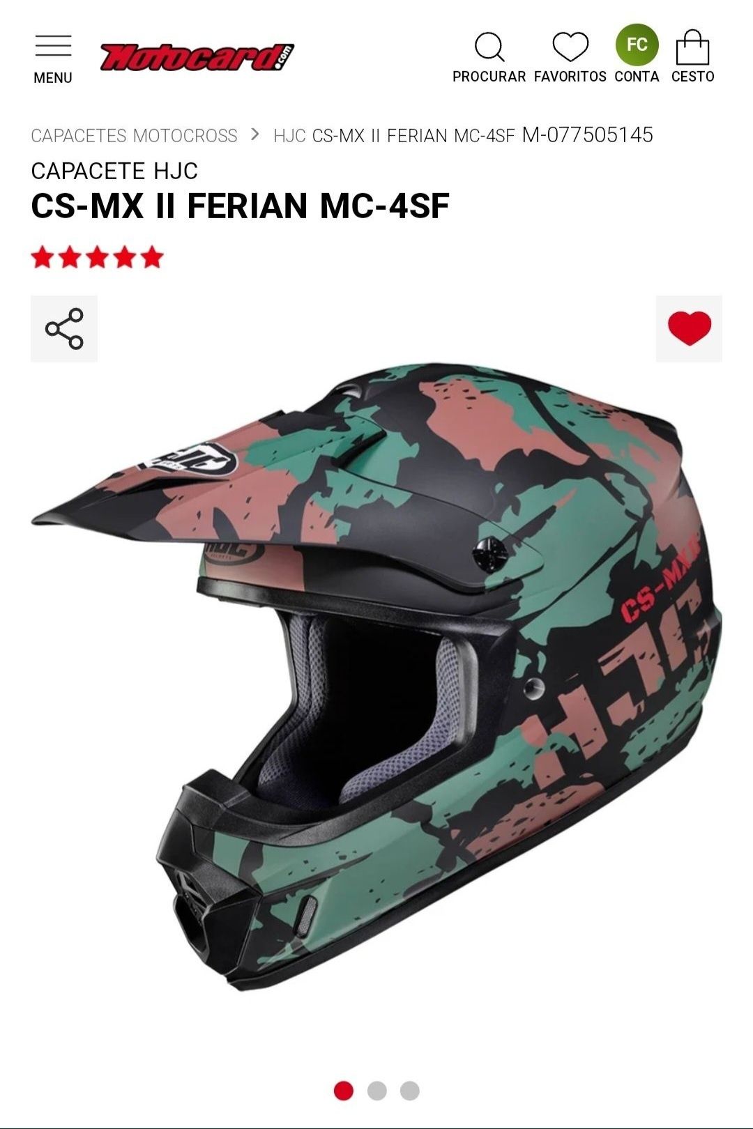 HJC cs-mx ll Downhill