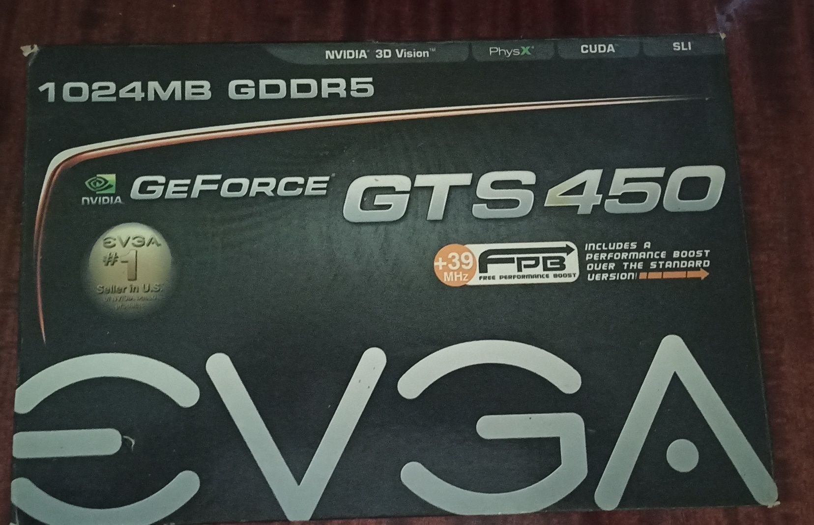 Видеокарта EVGA GTS 450