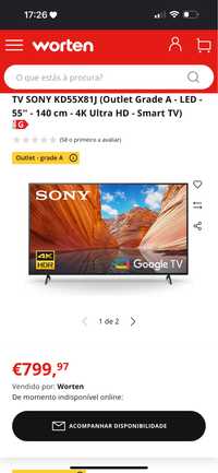 Tv smart 55 polegadas